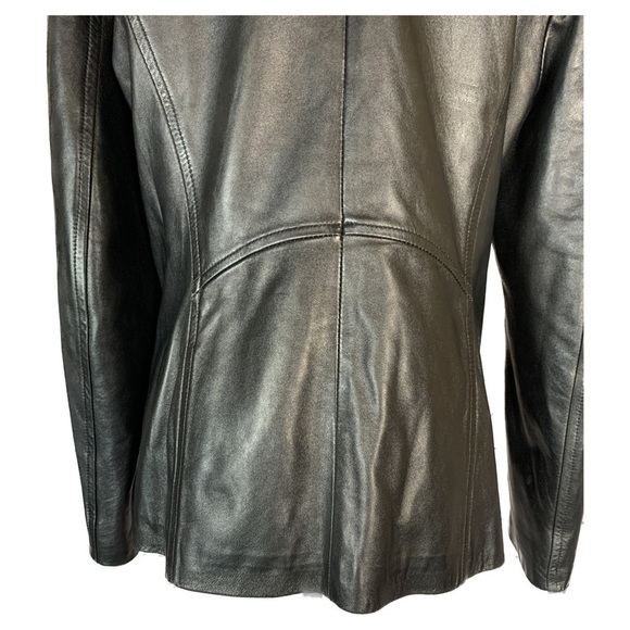 Vintage 1990's/Y2K DANIER Italian Leather Jacket/Coat - Picture 10 of 15